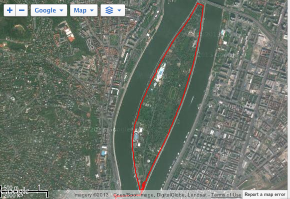 Mon parcours sur l'ile Margaret