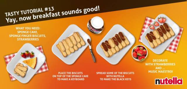 Pus besoin de MP3, Y'a du Nutella !