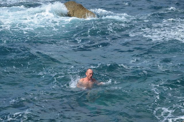 Allez hop, à l'eau !