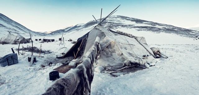 séchage de fourrures ...