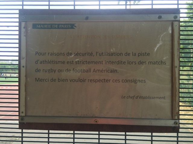 Le règlement, c'est le règlement ! 