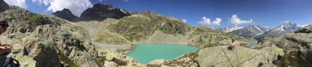 Panoramique du Lac Blanc