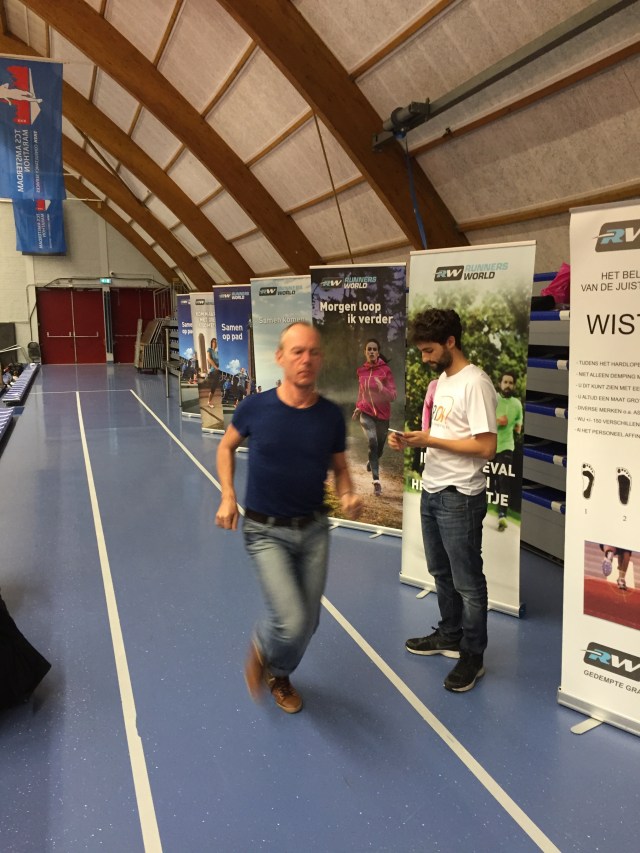 Le cobaye en plein effort